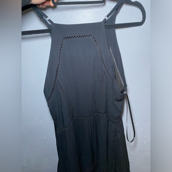 NWT Sam Edelman Crochet Eyelet Cut Out Mini Dress - Size 12 - Picture 2 of 5